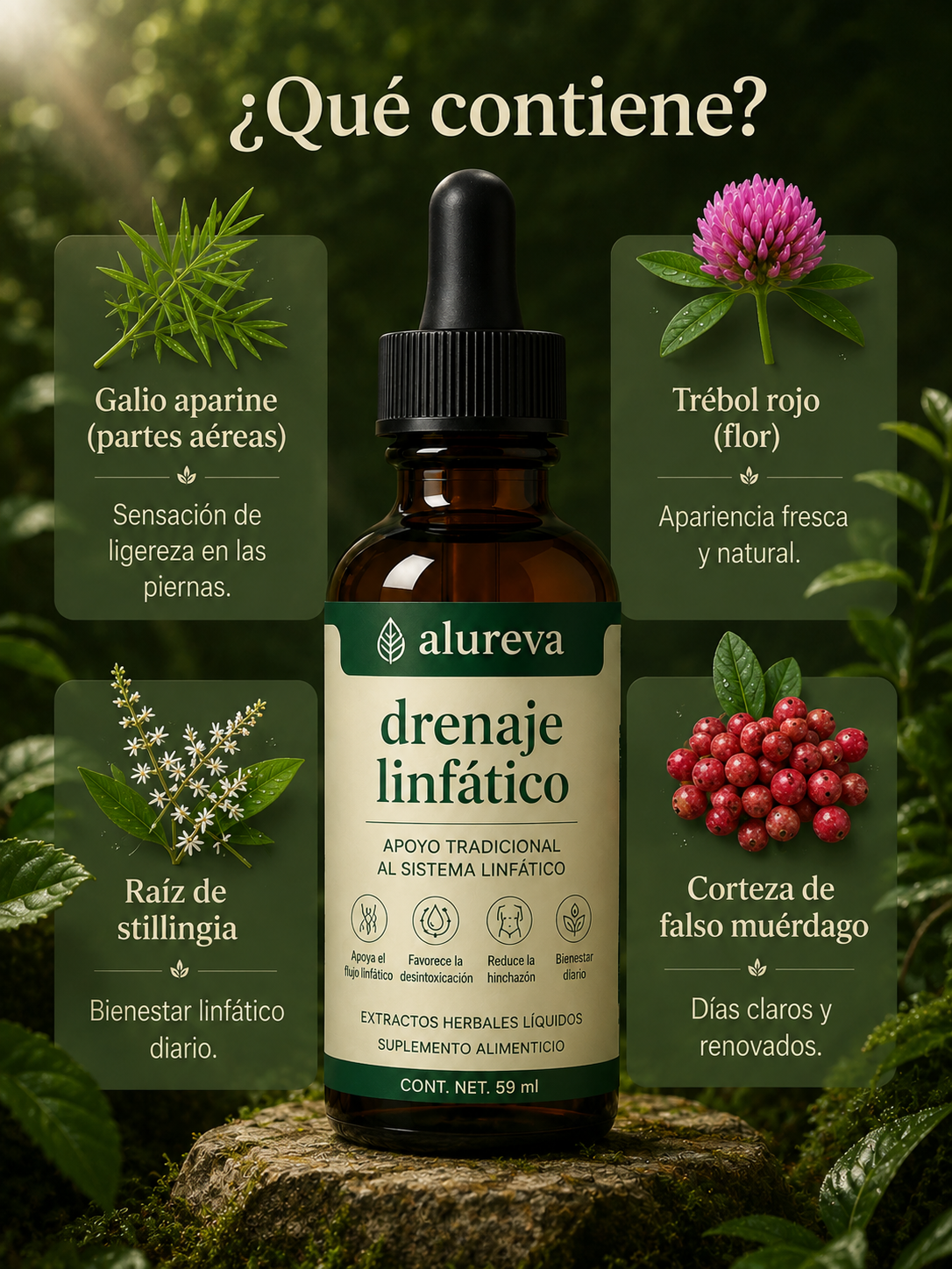 Alureva Care®  Gotas de Drenaje Linfático