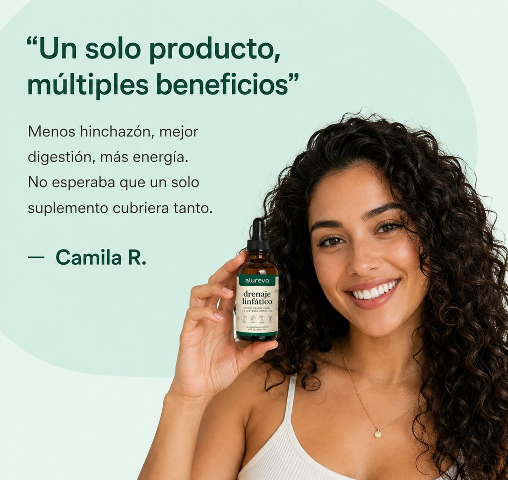 Alureva Care®  Gotas de Drenaje Linfático